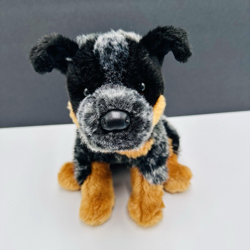 Douglas Dexter 10" Australian Cattle Dog Plush Stuffed Animal Cuddle Toy EUC